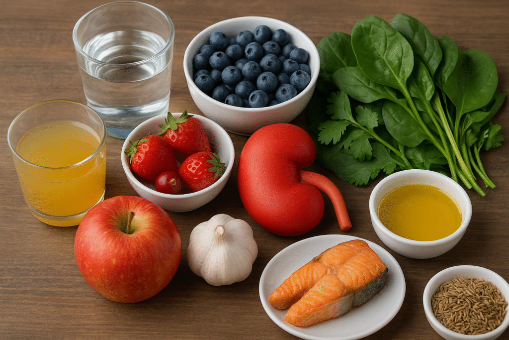 8 Best Kidney-Friendly Foods and Drinks to Naturally Boost Your Kidney Health