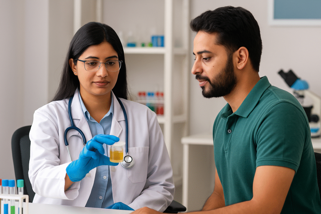 Urobilinogen Test: Normal Range, High & Low Levels, Causes, Symptoms and Accurate Result Interpretation